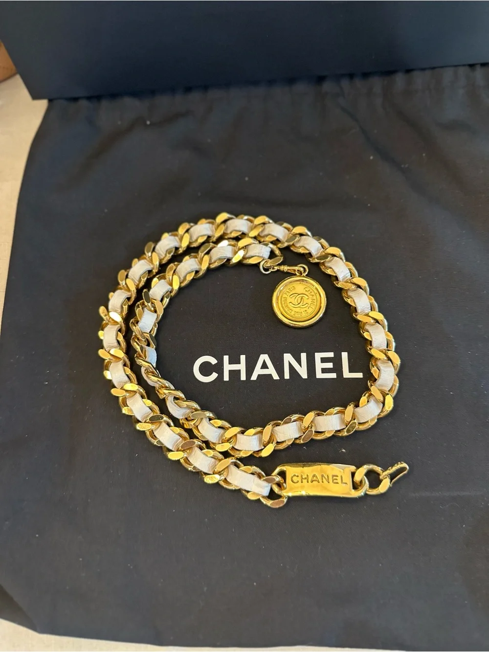 100% authentic Chanel belt, belt only